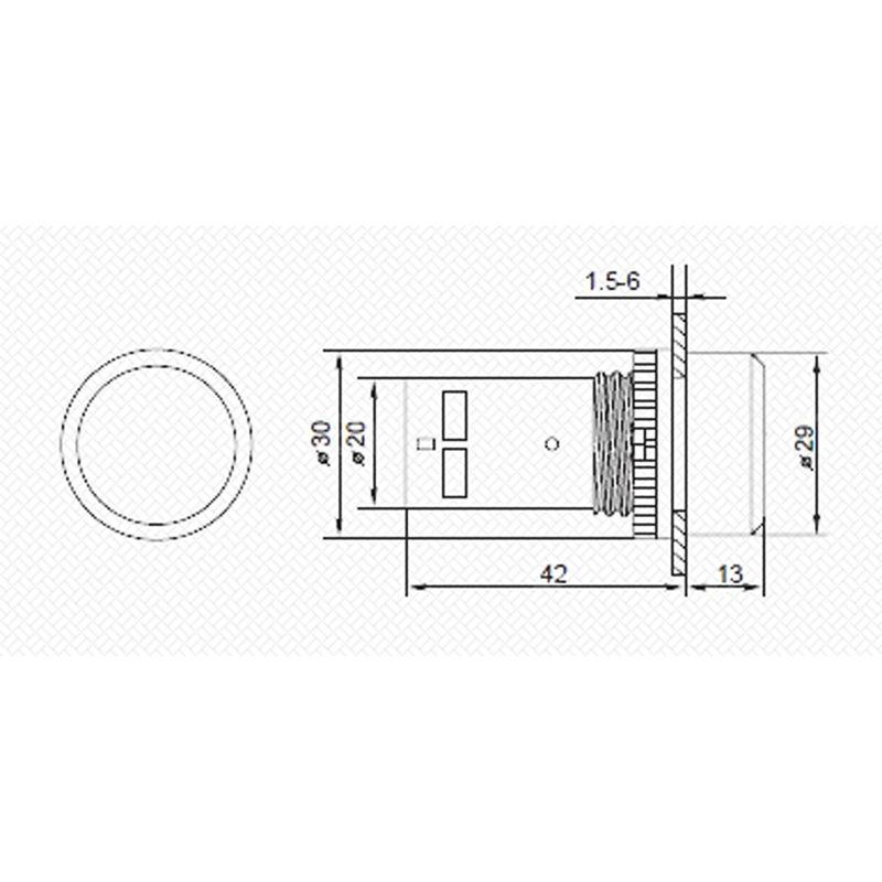 Кнопка EB22 36-5530