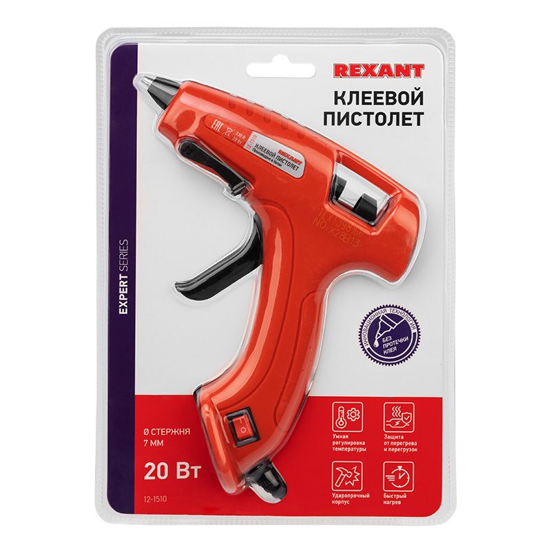 Пистолет клеевой  12-1510