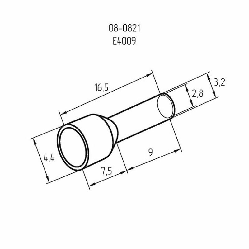 Наконечник  08-0821