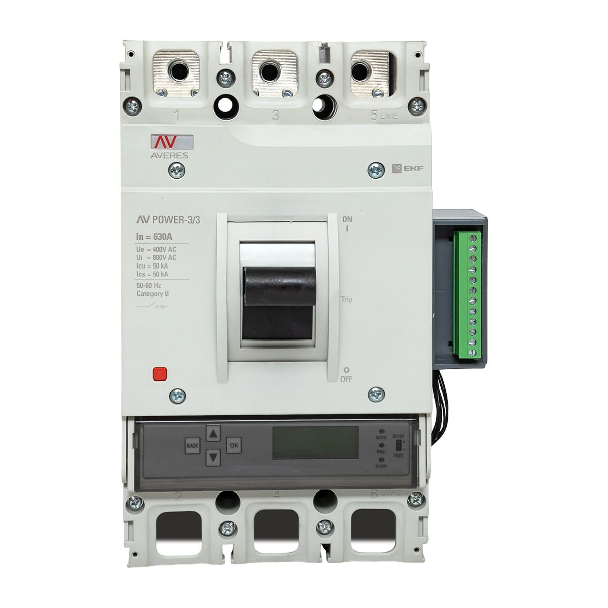 Выключатель автоматический mccb-33-630-6.2-av