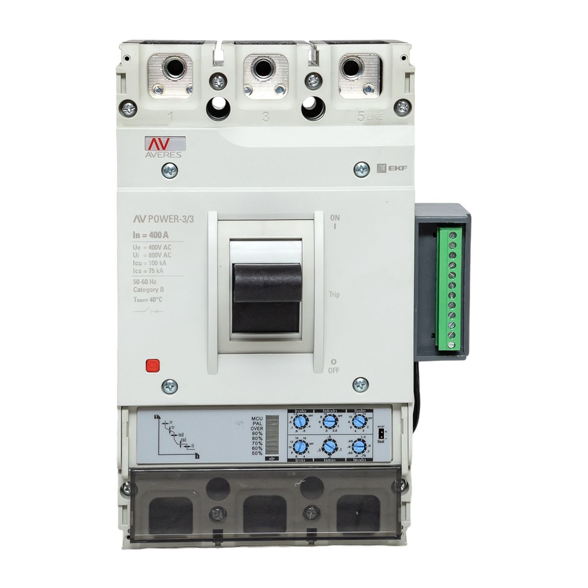 Выключатель автоматический mccb-33-400H-2.2-av