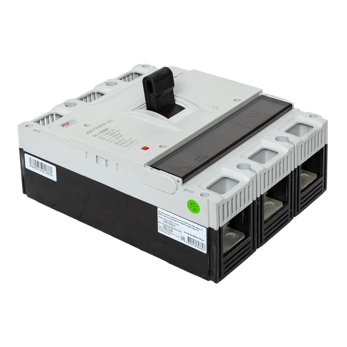 Выключатель автоматический  mccb-43-630H-TR-av