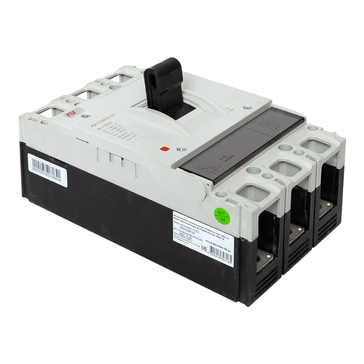 Выключатель автоматический  mccb-33-315H-TR-av