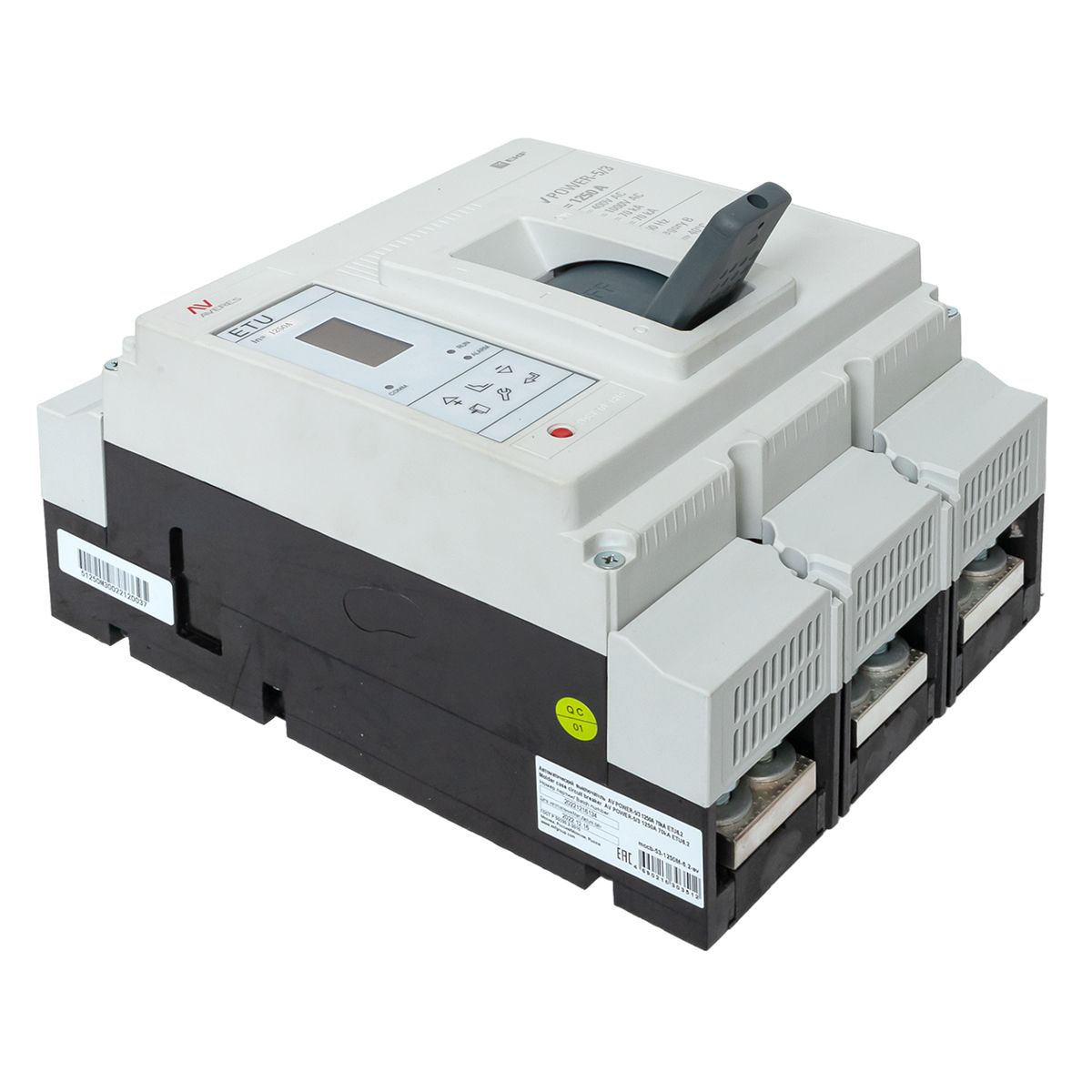 Выключатель автоматический mccb-53-1250M-6.2-av
