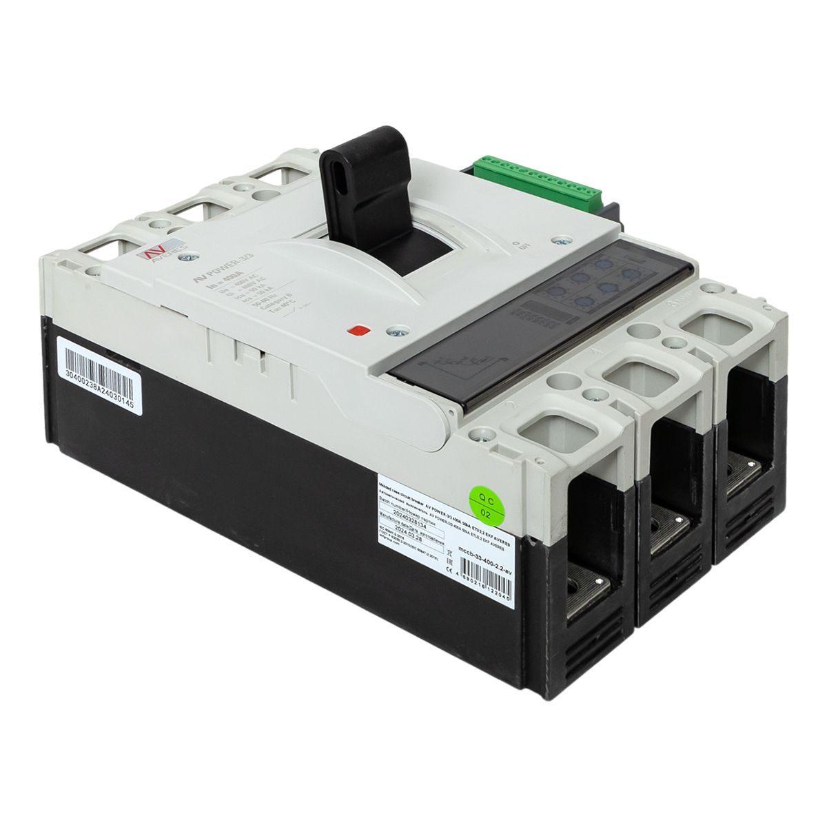 Выключатель автоматический mccb-33-400-2.2-av