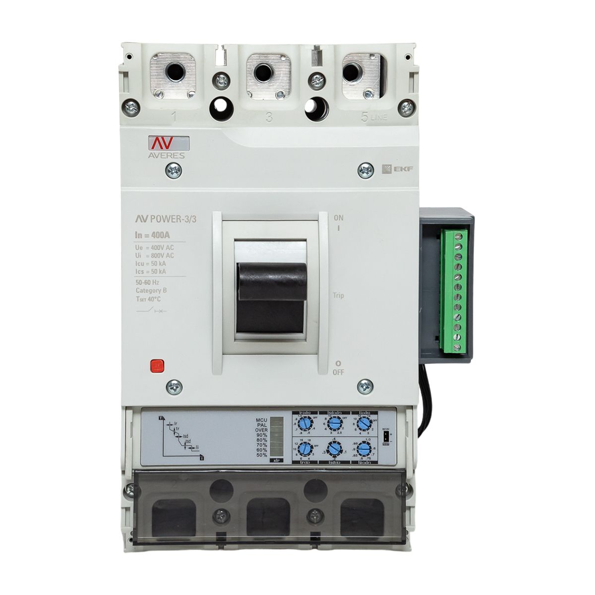 Выключатель автоматический mccb-33-400-2.2-av