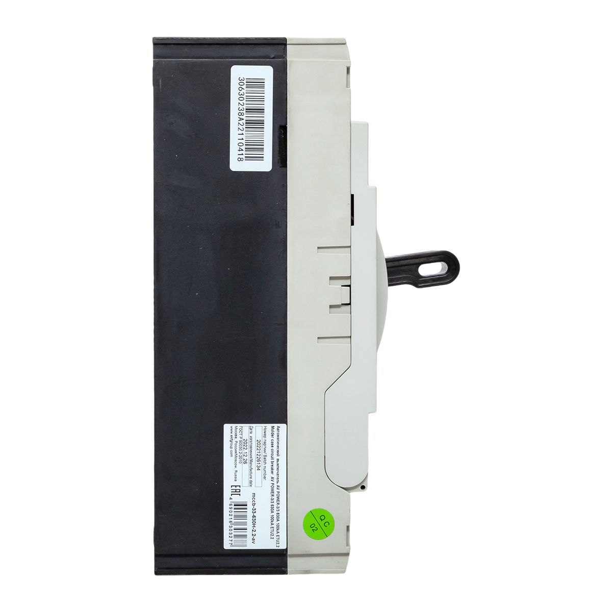 Выключатель автоматический  mccb-33-630H-2.2-av