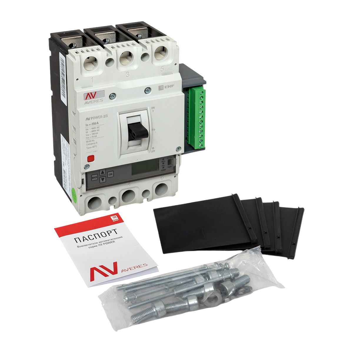 Выключатель автоматический mccb-23-250H-6.2-av