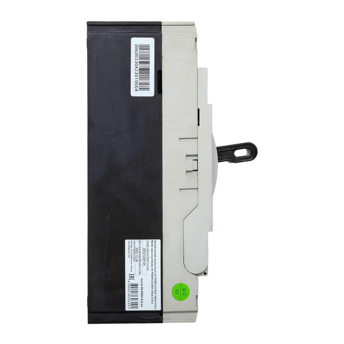 Выключатель автоматический mccb-33-630H-6.2-av