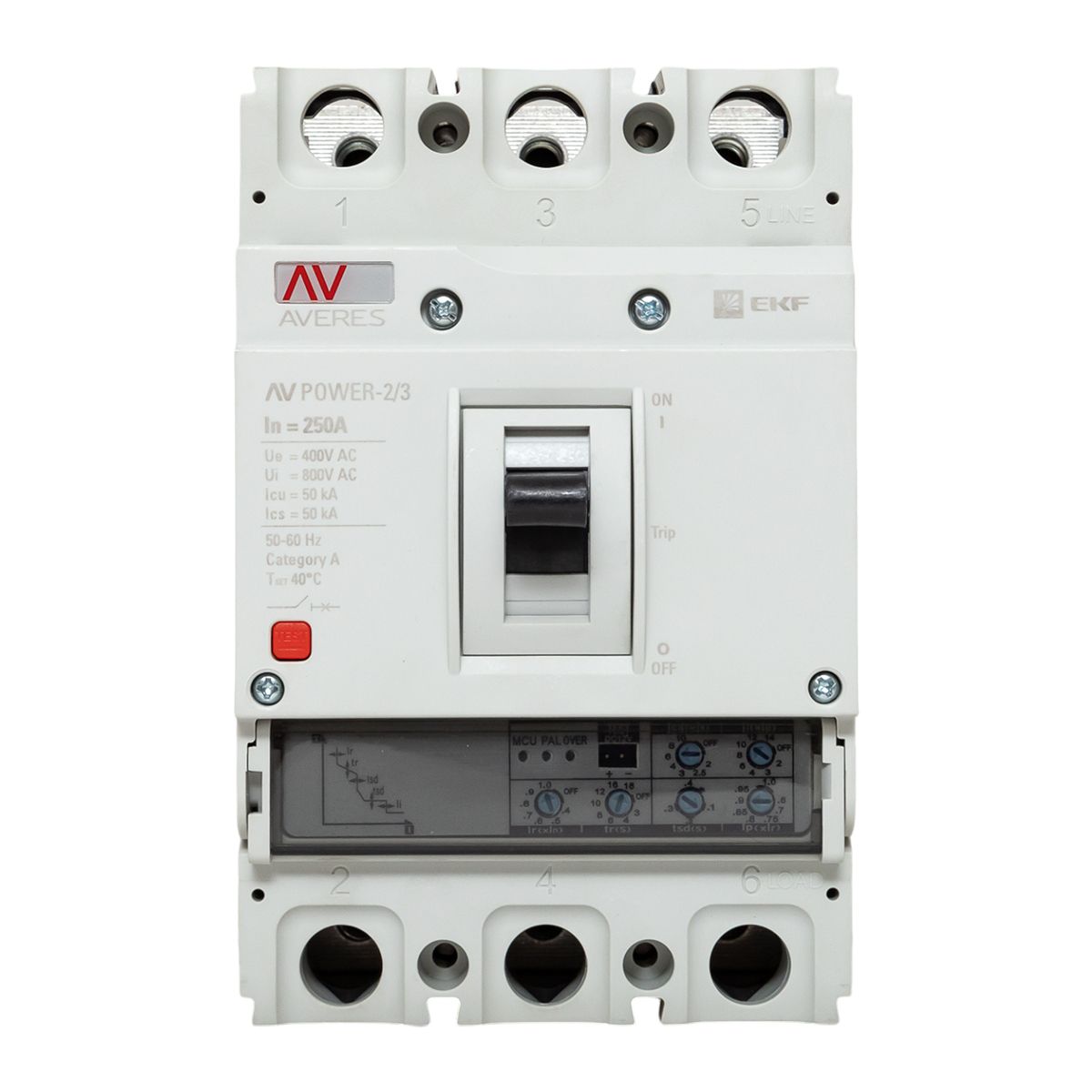 Выключатель автоматический mccb-23-250-2.0-av