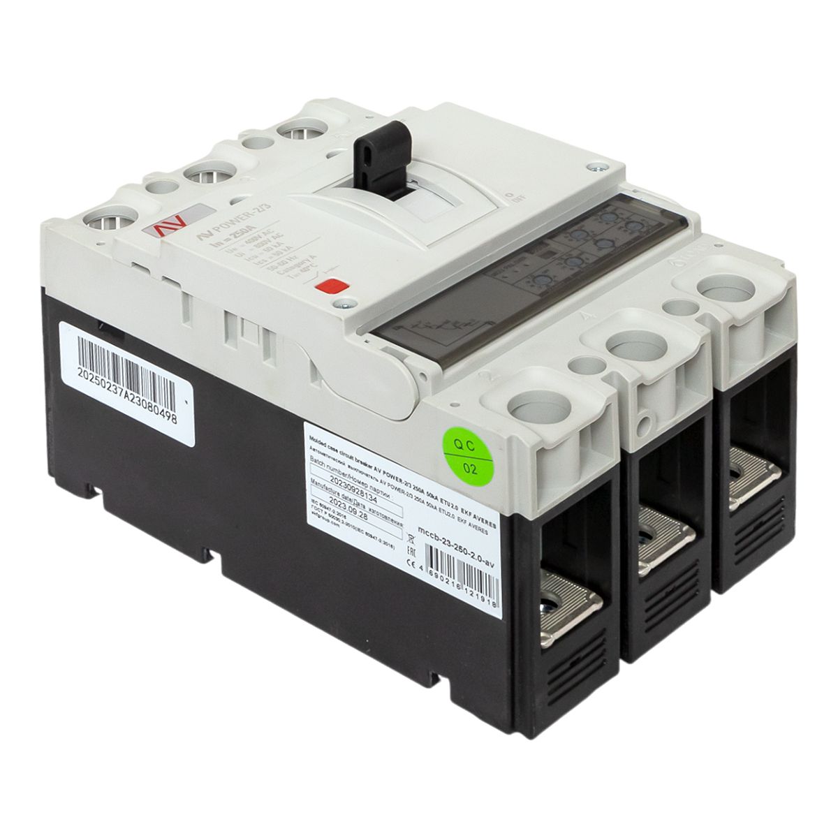 Выключатель автоматический mccb-23-250-2.0-av