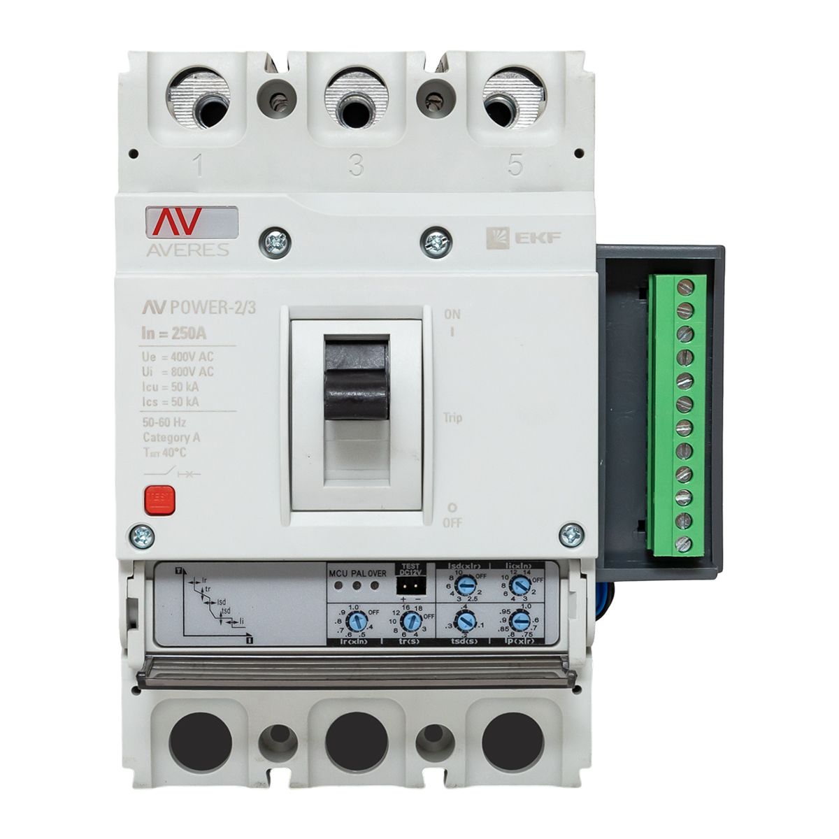 Выключатель автоматический  mccb-23-250-2.2-av