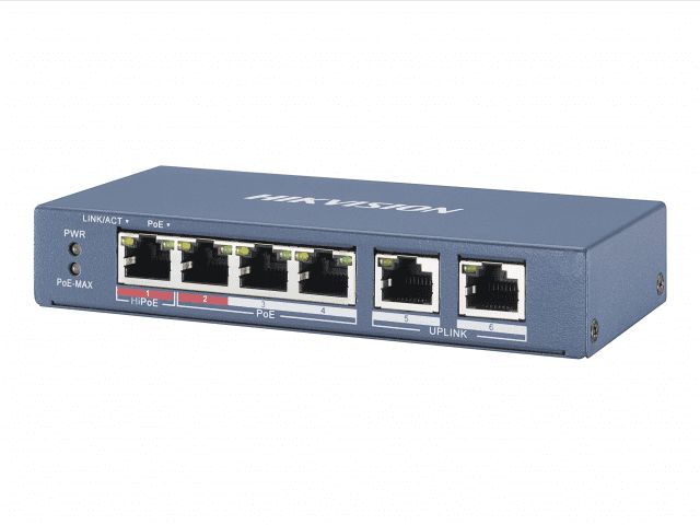 Коммутатор DS-3E0106HP-E 301801345