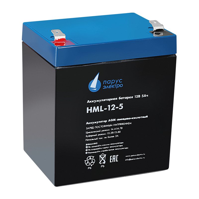 Батарея аккумуляторная HML-12-5 HML-12-5