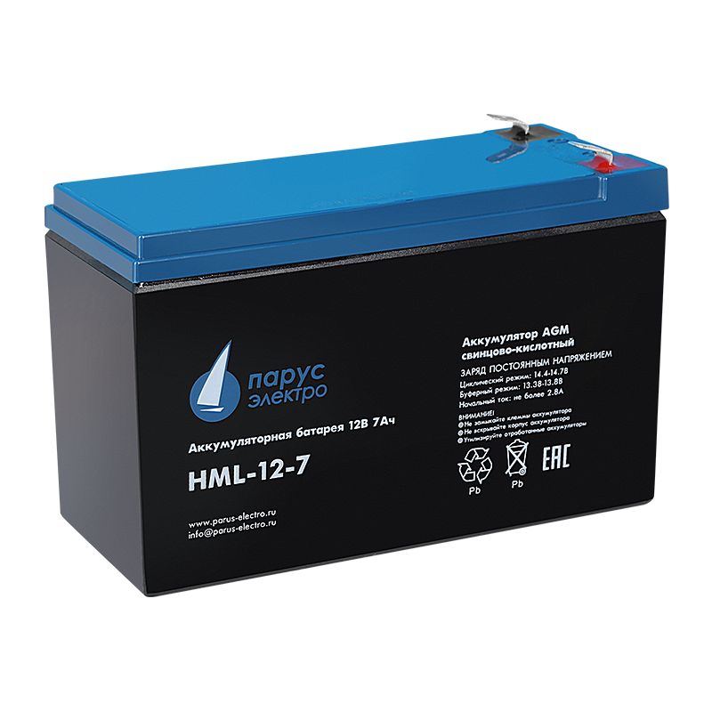 Батарея аккумуляторная  HML-12-7