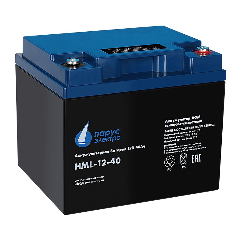Батарея аккумуляторная  HML-12-40