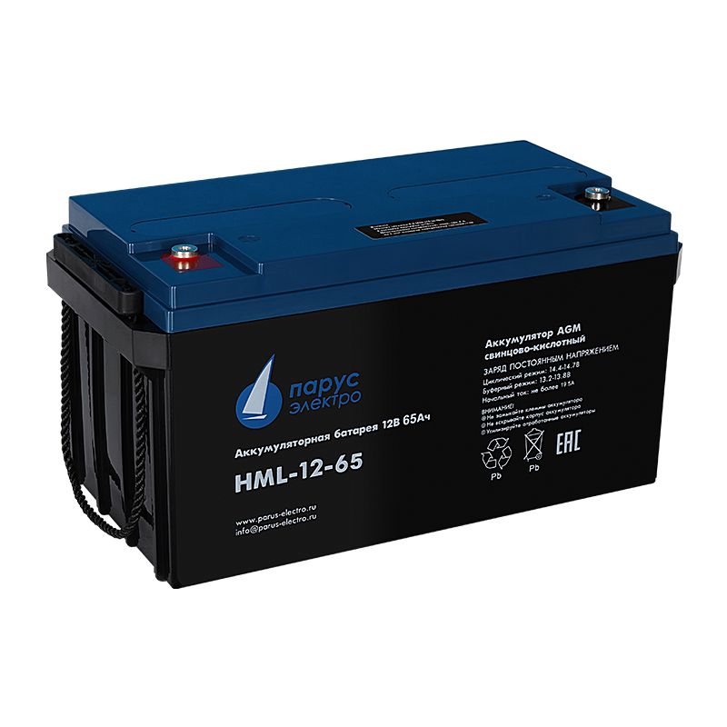 Батарея аккумуляторная  HML-12-65