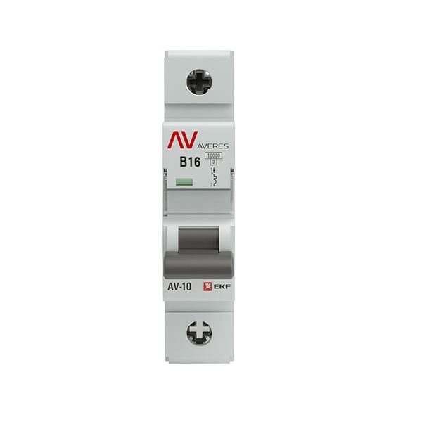 Выключатель автоматический  mcb10-1-16B-av