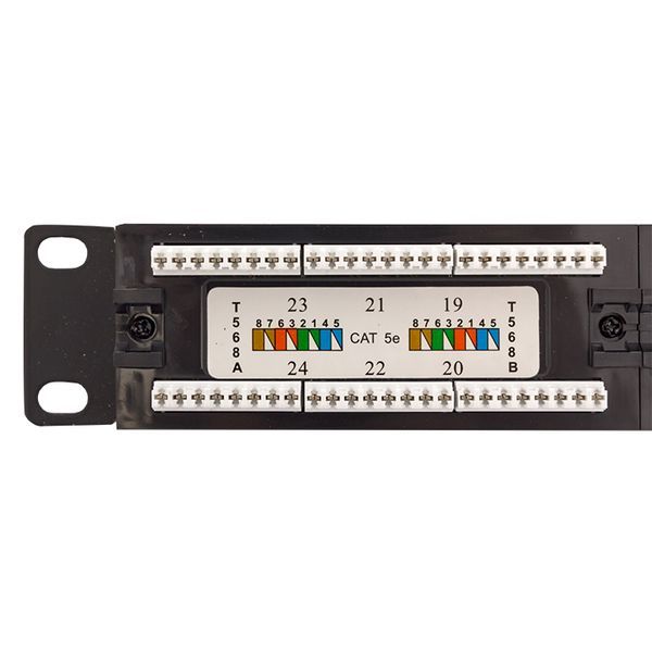 Патч-панель TRP-PPNL-5EUTP-1U24