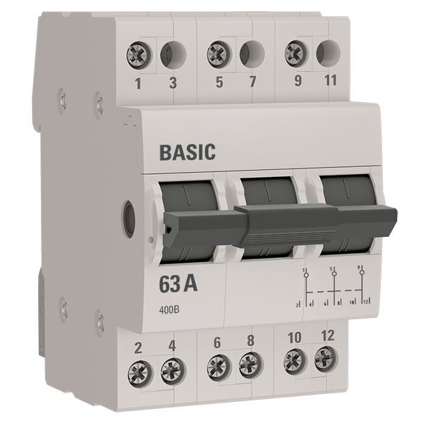 Переключатель модульный  tps-3-63