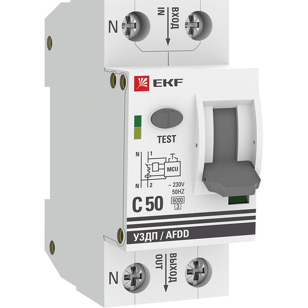 Устройство защиты от дугового пробоя  afdd-2-50C-pro