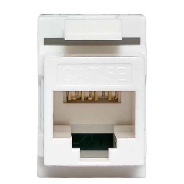 Соединитель проходной  TRCS-KSTN-RT180-5EUTP-GY