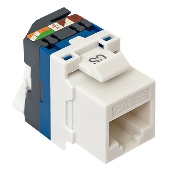 Соединитель проходной  TRCS-KSTN-RT180-5EUTP-GY