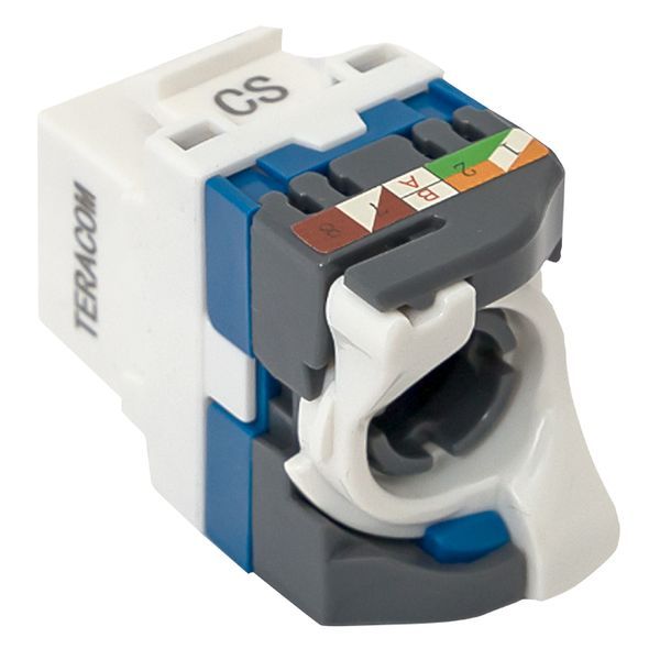 Соединитель проходной  TRCS-KSTN-RT180-5EUTP-GY
