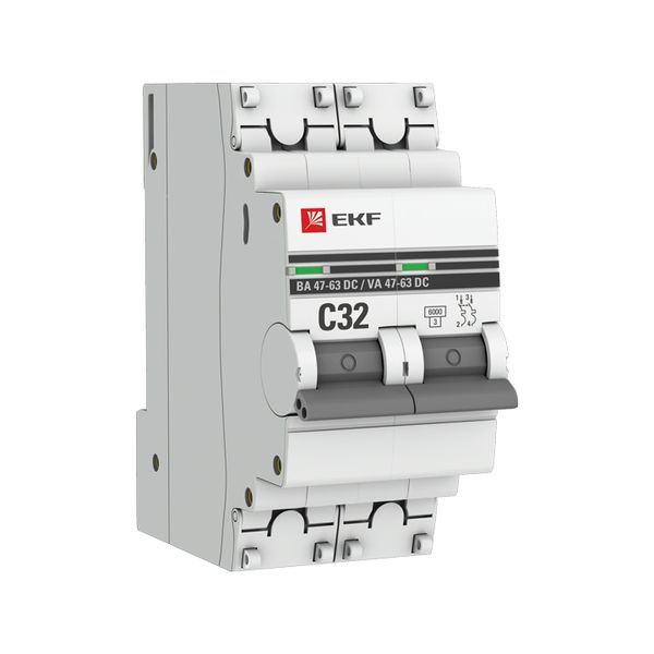 Выключатель автоматический  mcb4763-DC-2-32C-pro