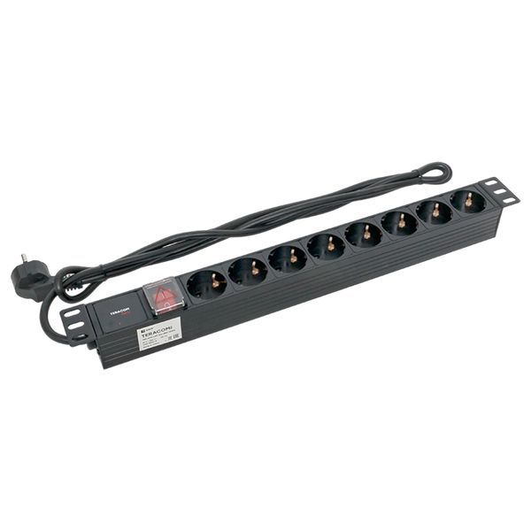 Блок силовых розеток  TRP-HPD-LSP-16A-8SH-2MSH
