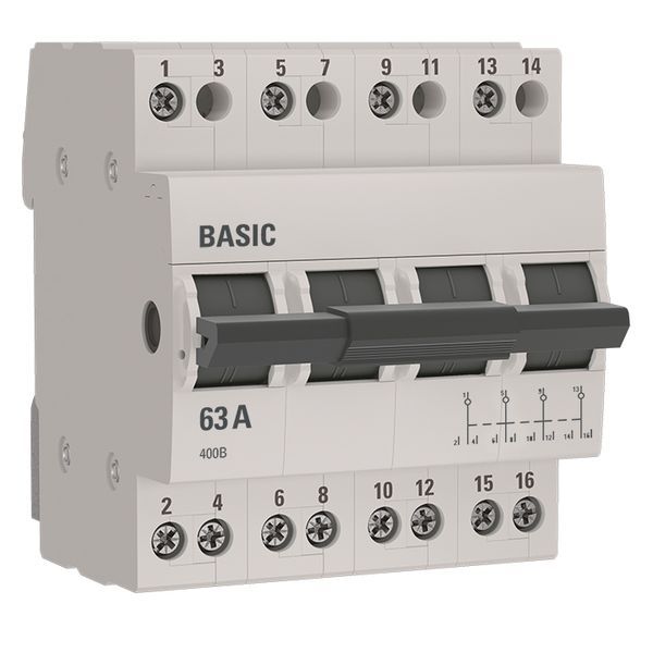 Переключатель модульный  tps-4-63