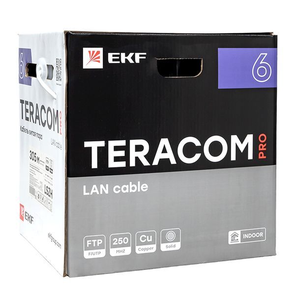 Кабель витая пара  TRP-6FTP-04LSH-GY-IN3