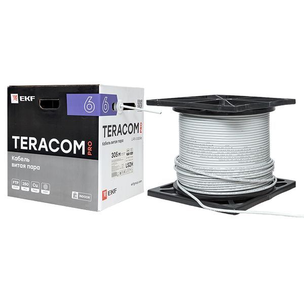 Кабель витая пара  TRP-6FTP-04LSH-GY-IN3