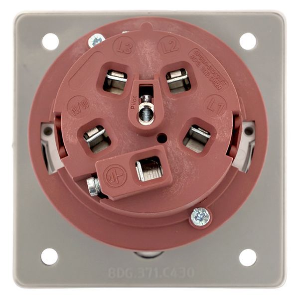 Розетка промышленная  ps-4352-63-380