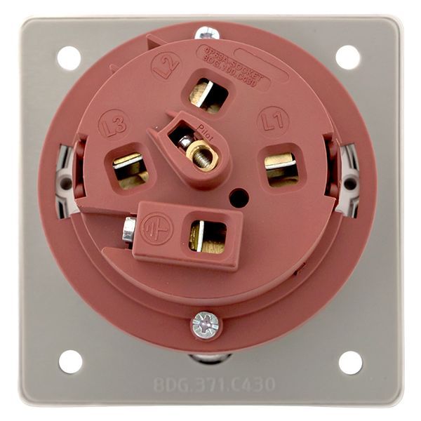 Розетка промышленная ps-4342-63-380