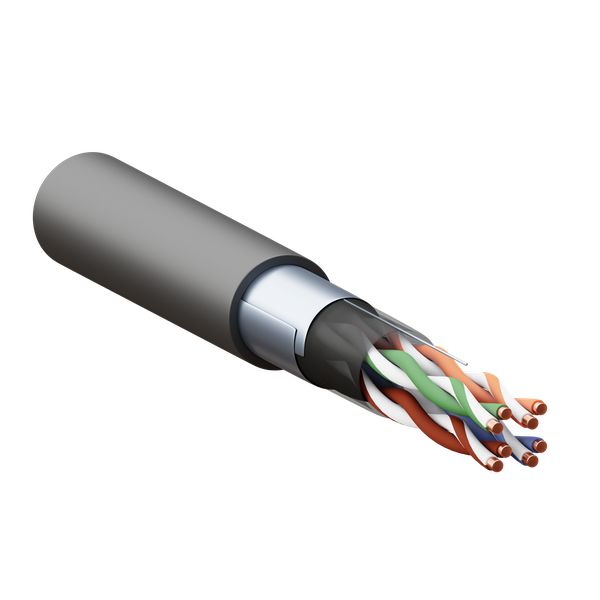 Кабель витая пара  TRC-5EFTP-04PE-BK-OUT3