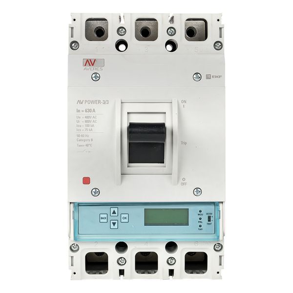 Выключатель автоматический  mccb-33-630-6.0-av