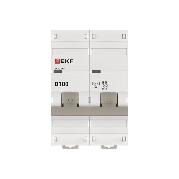 Выключатель автоматический  mcb47100-2-100D-pro