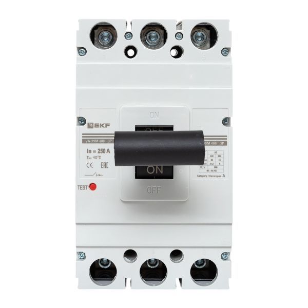 Выключатель автоматический  mccb99-400-250m
