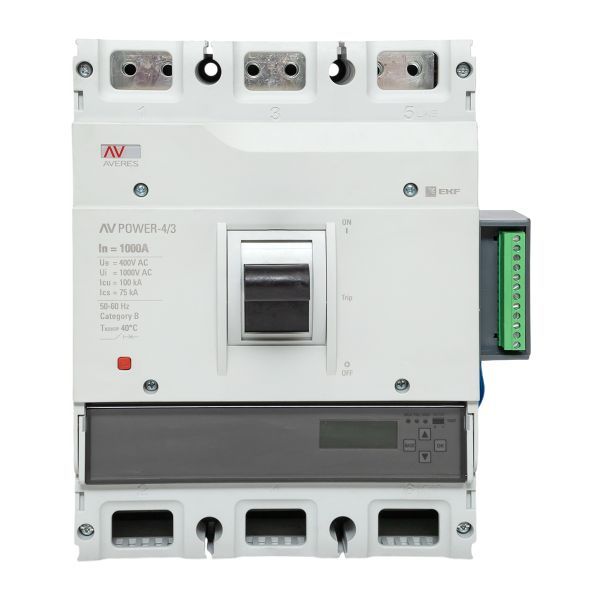 Выключатель автоматический mccb-43-1000H-6.2-av