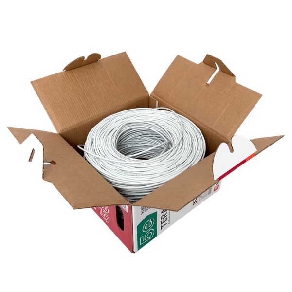 Кабель витая пара  TRC-5EUTP-04PVC-GY-IN3