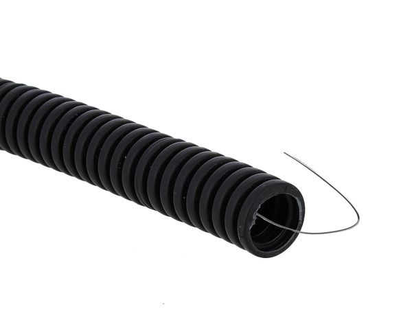 Труба гофрированная  tg-z-20-100-black