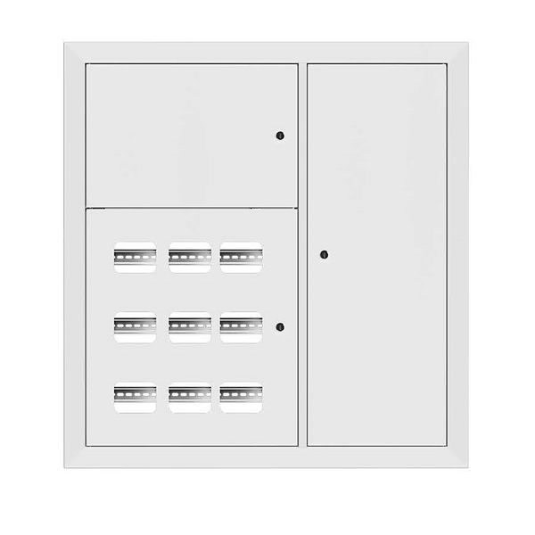 Щит этажный  mb29-v-9-ral9003-1