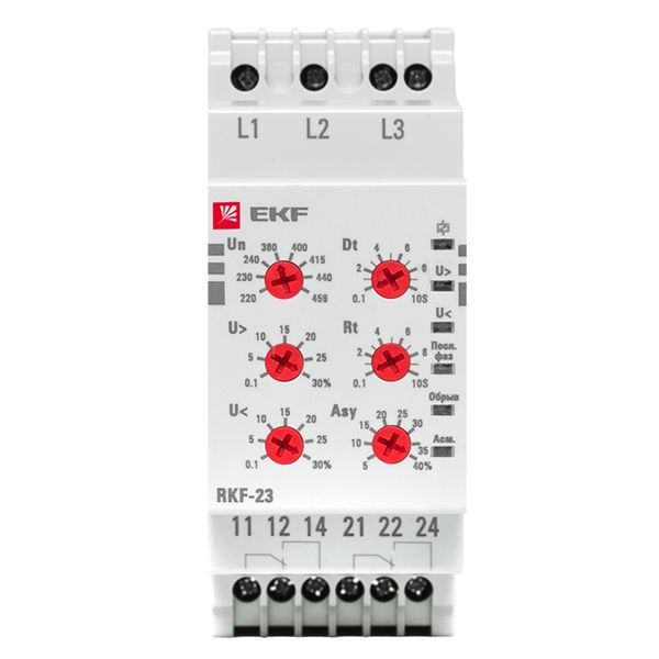 Реле контроля фаз  rkf-23