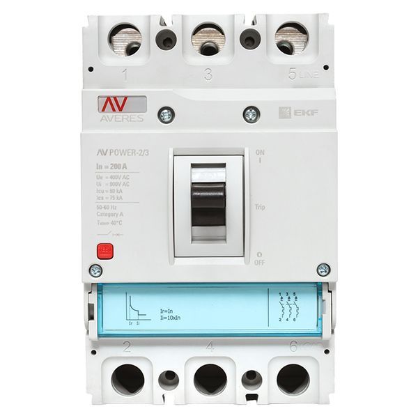 Выключатель автоматический  mccb-23-200H-TR-av