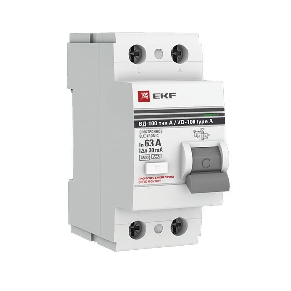 Устройство защитного отключения  elcb-2-63-30-e-a-pro