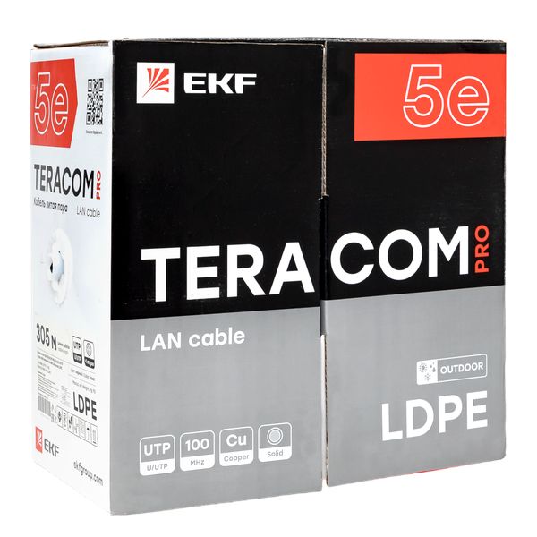 Кабель витая пара TRP-5EUTP-04PE-BK-OUT3