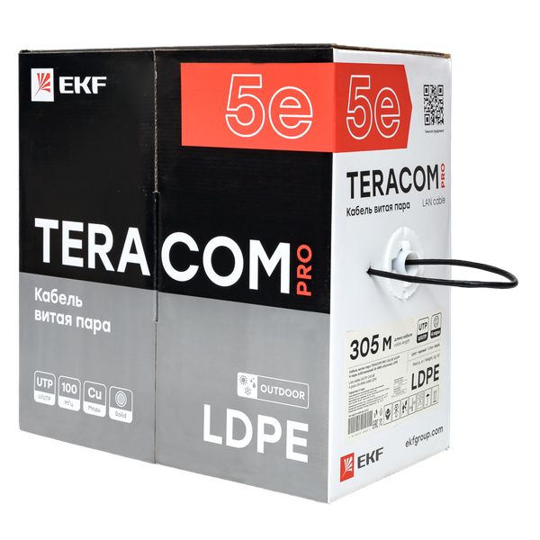 Кабель витая пара TRP-5EUTP-04PE-BK-OUT3