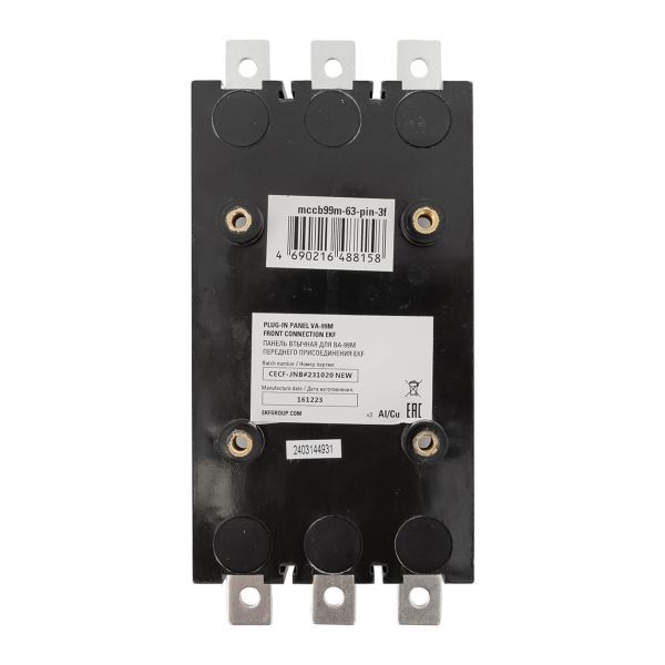 Панель втычная mccb99m-63-pin-3f