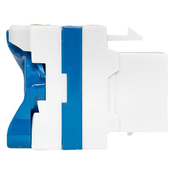 Соединитель проходной  TRCS-KSTN-RT180-6UTP-BLU